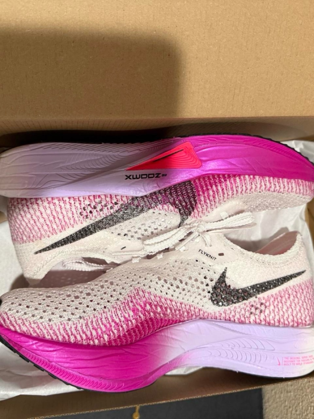 Nike Women's Vaporfly Next% 3 Running Shoes - Pink/White